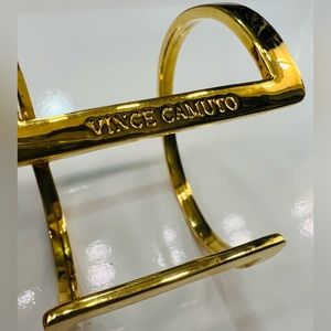 Vince Camuto golden T bar cuff / bracelet